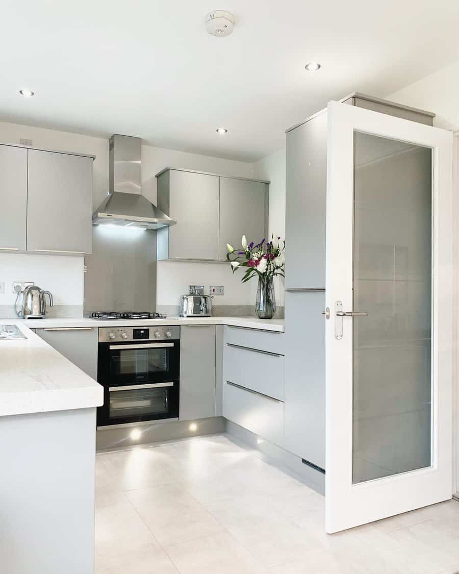 Grey Kitchen Cabinet Color Ideas Thekinlochhome