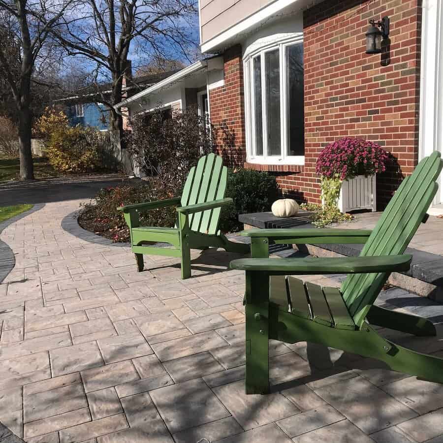 Ground Level Front Patio Ideas Lauren Wayside