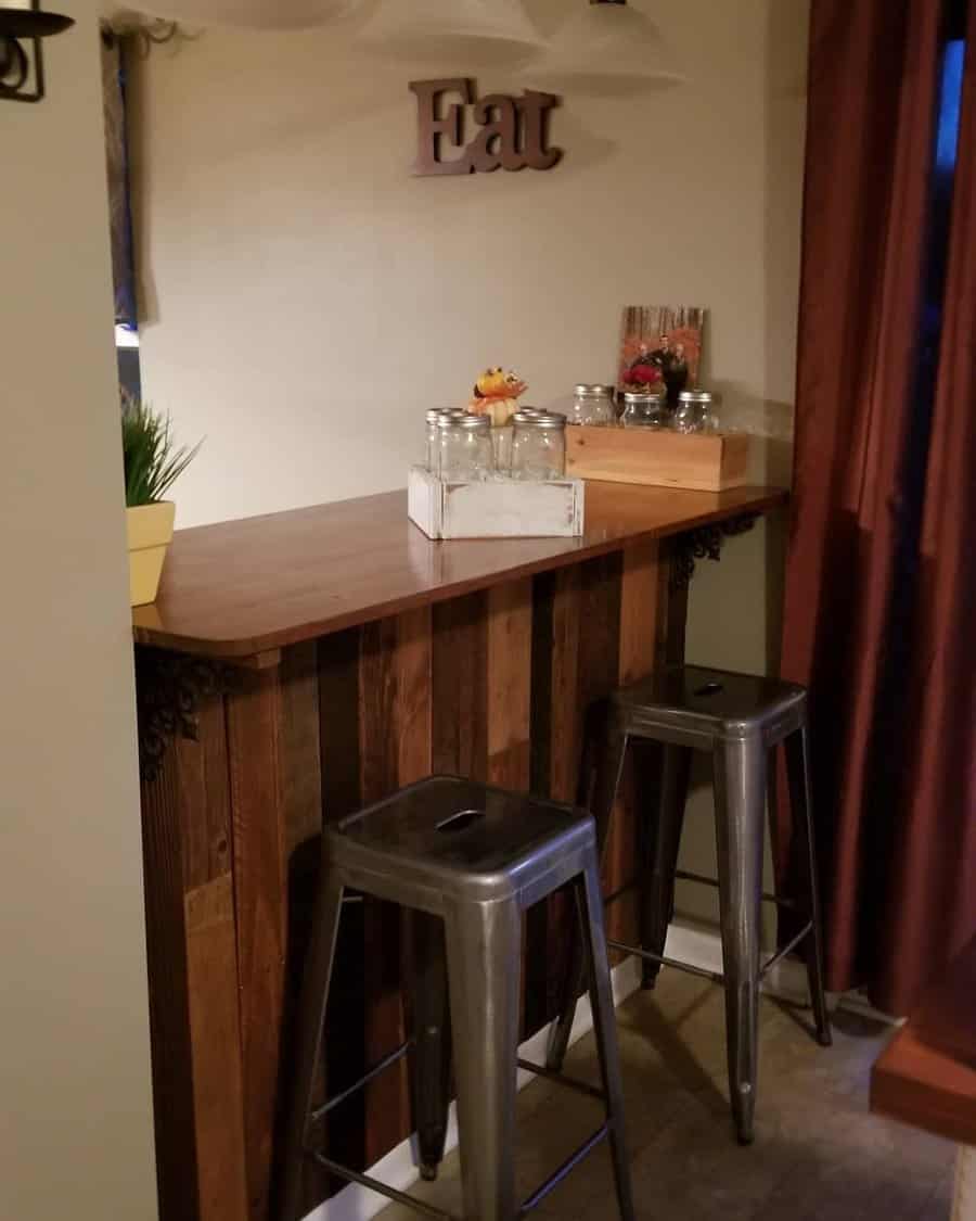 Half Wall Kitchen Bar Ideas Kraigs Diy Creations