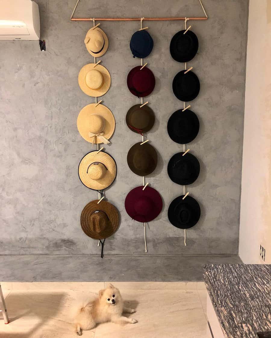 Hanging Hat Rack Ideas Artesanei