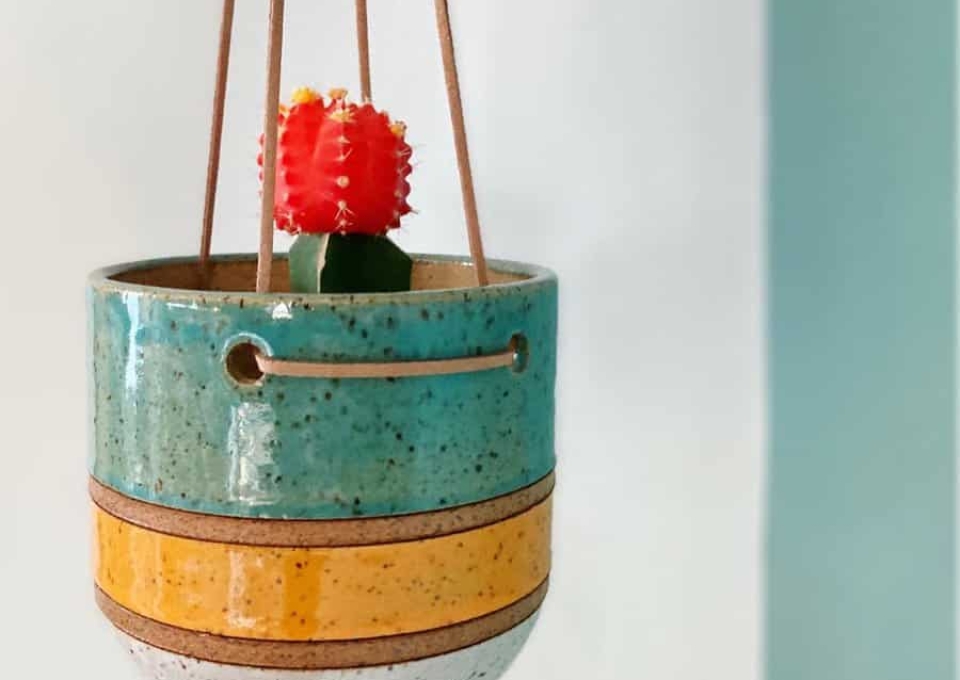 Hanging Planter Diy Garden Ideas Lizcohenceramics