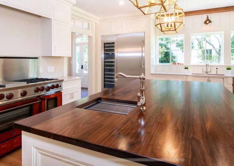 Kitchen Island Wood Countertop Ideas Birchbarndesigns