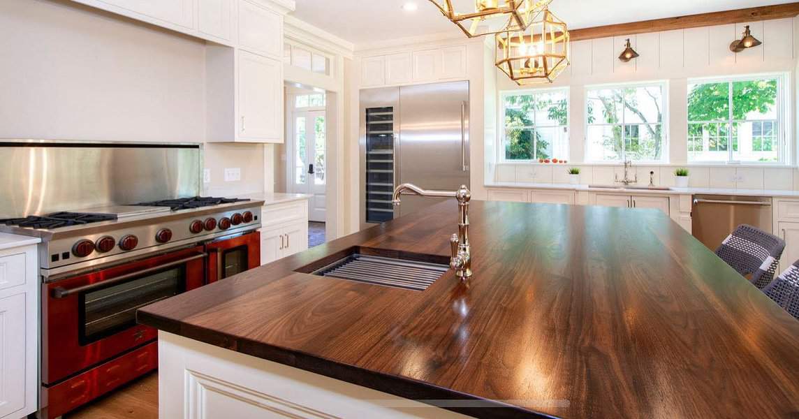 Kitchen Island Wood Countertop Ideas Birchbarndesigns