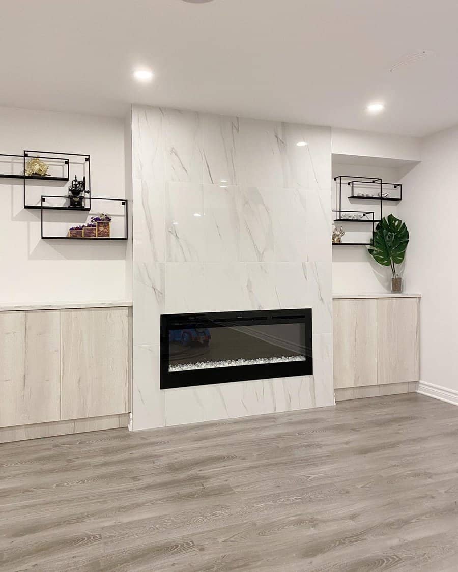 Marble Fireplace Wall Ideas Mykitchens Ottawa