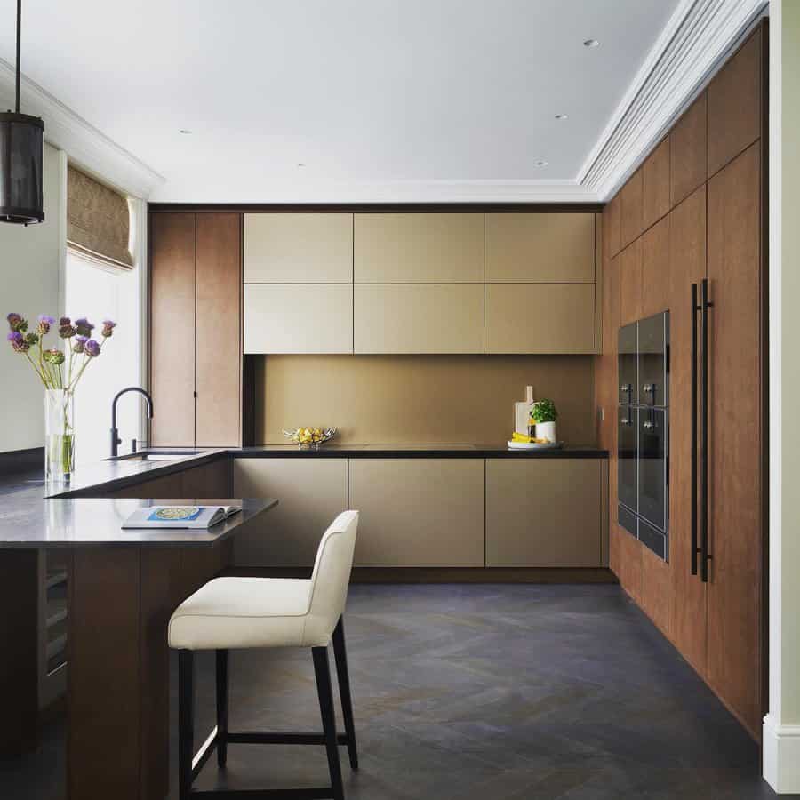 Metallic Kitchen Cabinet Color Ideas Simontaylorfurniture