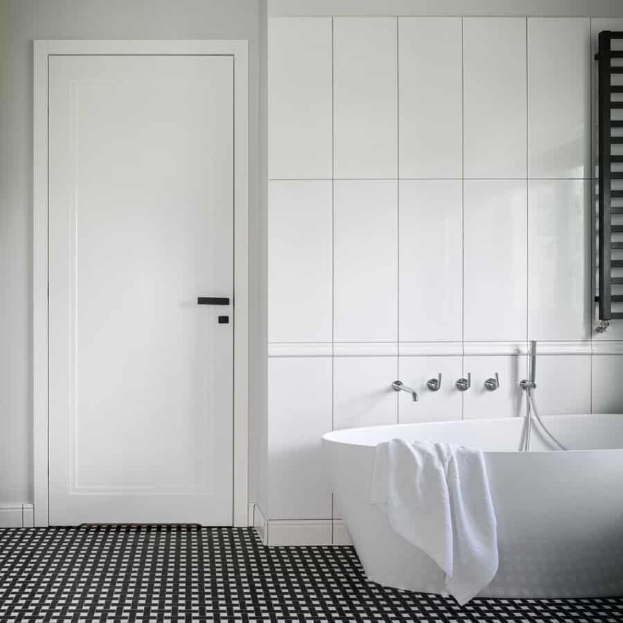 Minimalist Bathroom Door Ideas