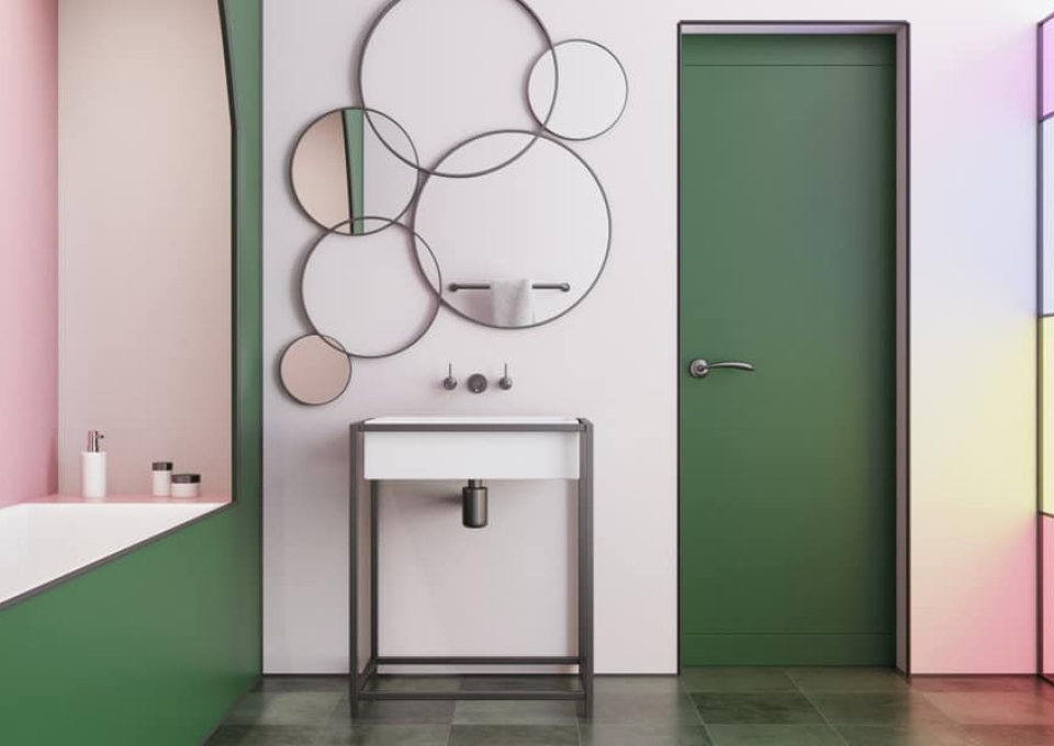 Minimalist Bathroom Door Ideas