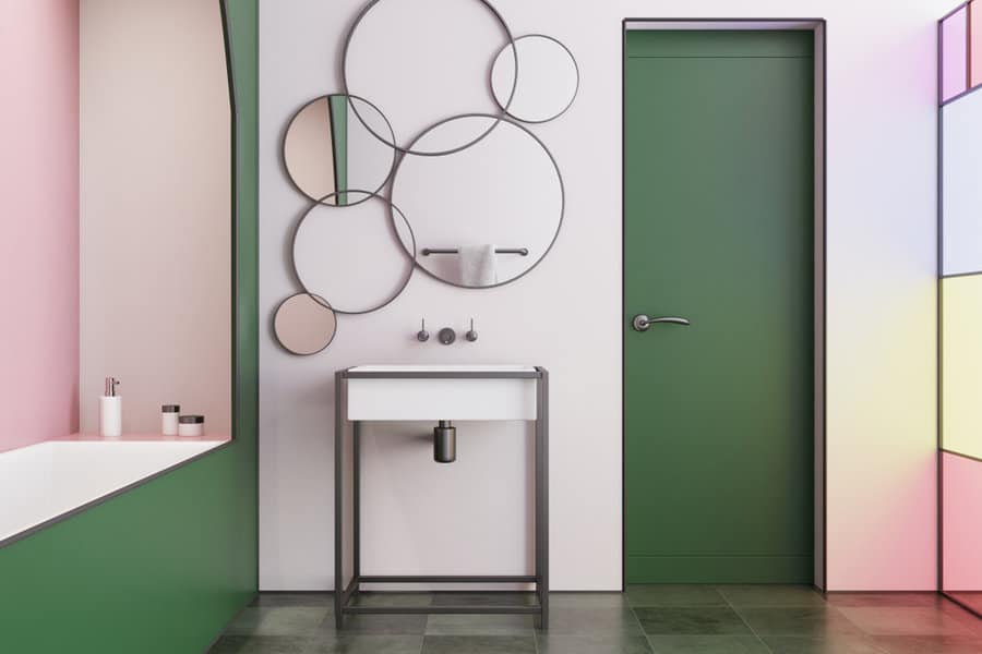 Minimalist Bathroom Door Ideas