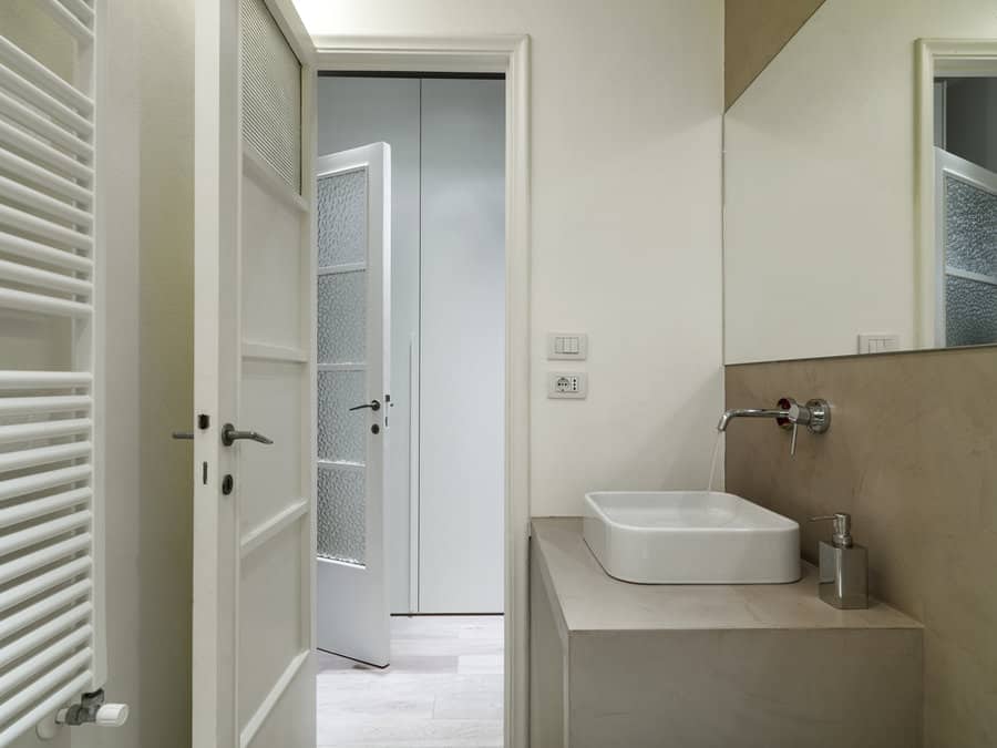 Minimalist Bathroom Door Ideas