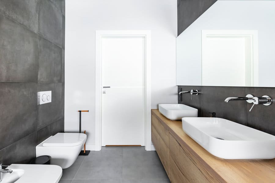 Minimalist Bathroom Door Ideas