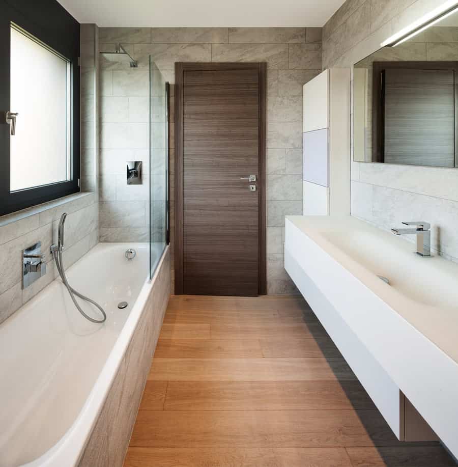 Minimalist Bathroom Door Ideas