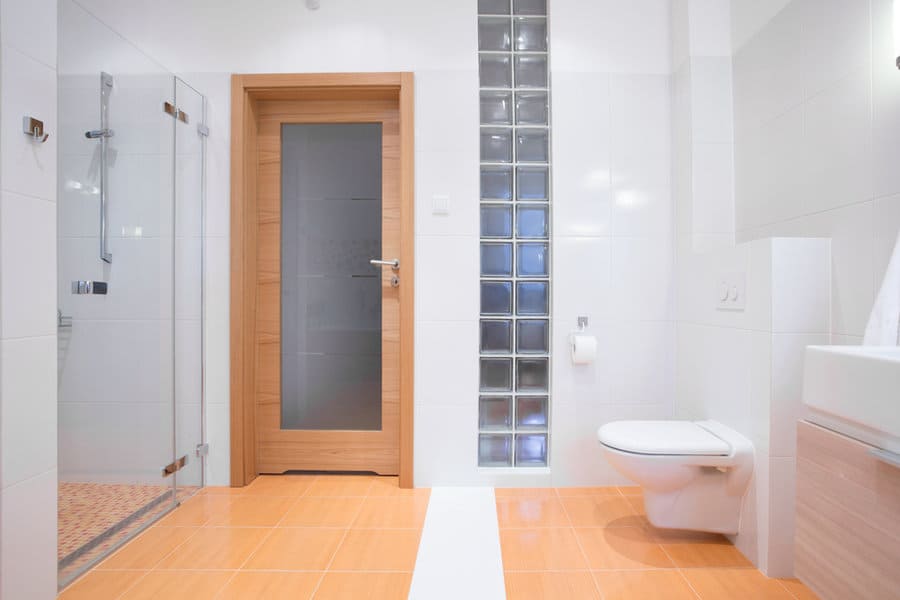 Minimalist Bathroom Door Ideas