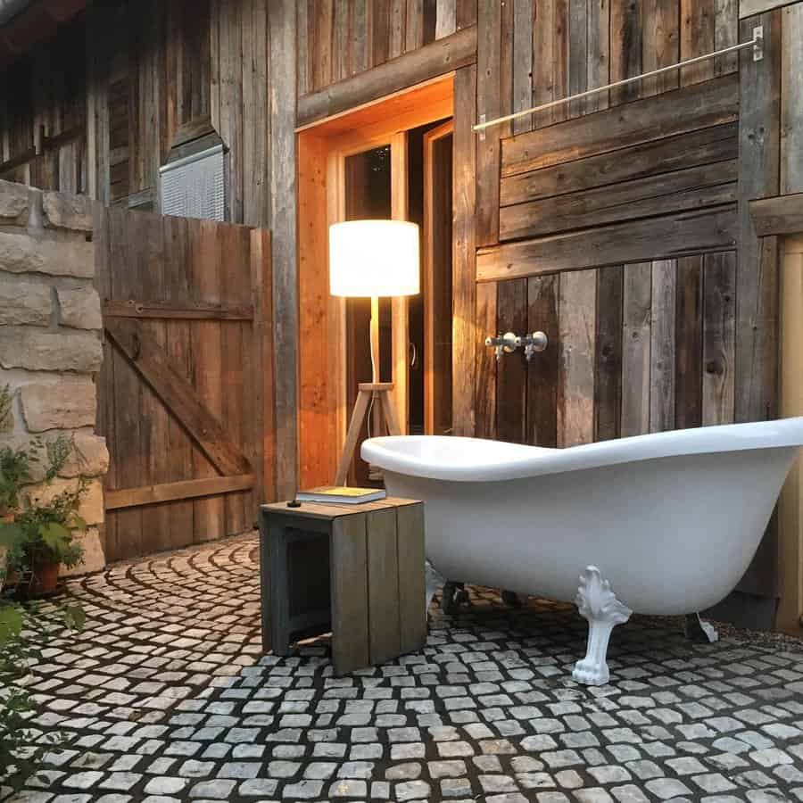 Minimalist Outdoor Bathroom Ideas Holz House