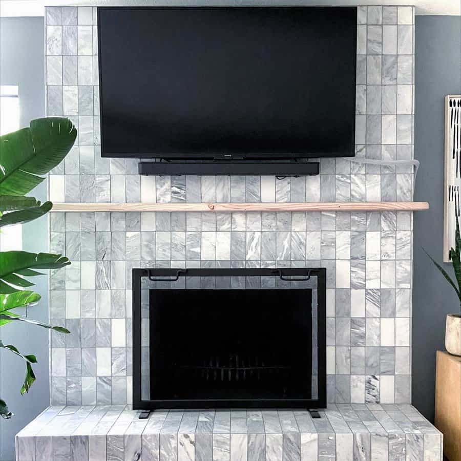 Modern Fireplace Surround Ideas Casasbykari