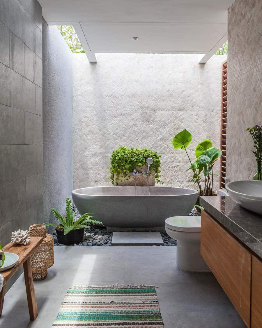 Outdoor Bathroom Design Ideas Umakaro Canggu