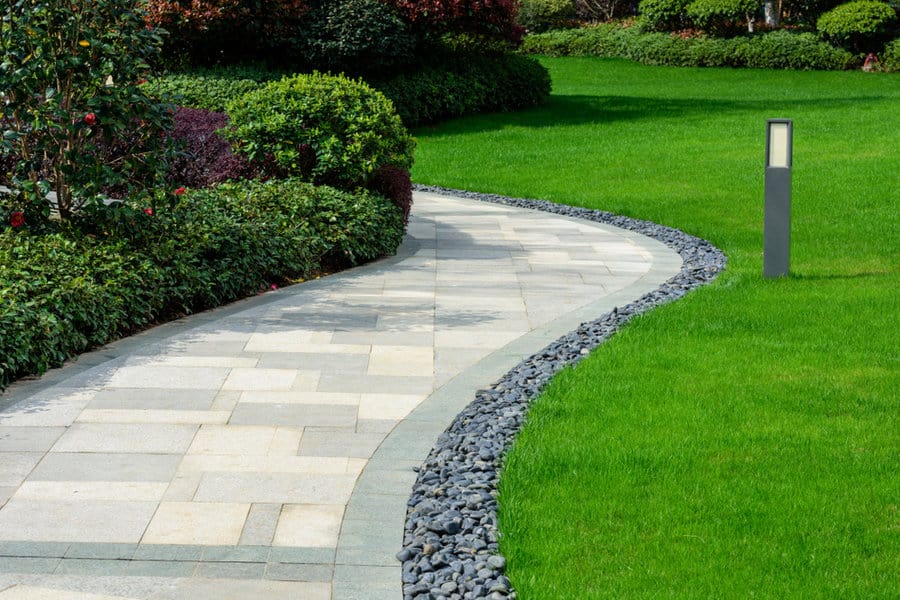 Paved Garden Path Ideas