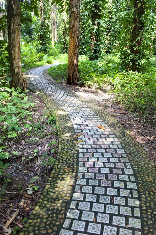 Paved Garden Path Ideas