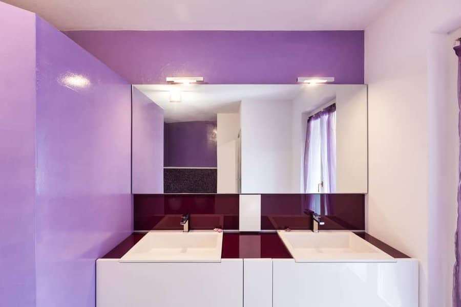 Purple Bathroom Paint Ideas