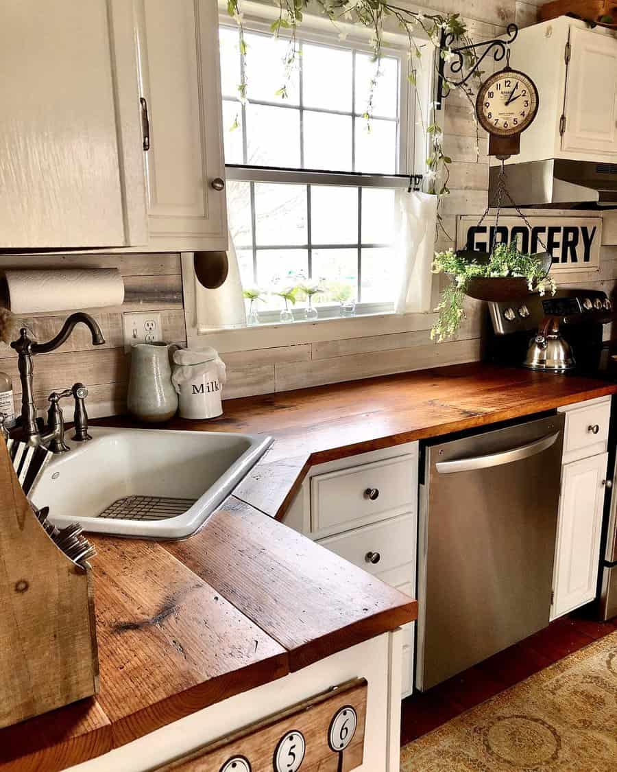 Reclaimed Wood Wood Countertop Ideas Thelongawaitedhome