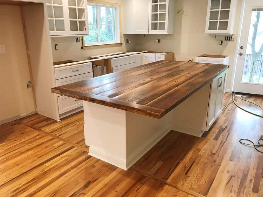 Reclaimed Wood Wood Countertop Ideas Sonsofsawdust