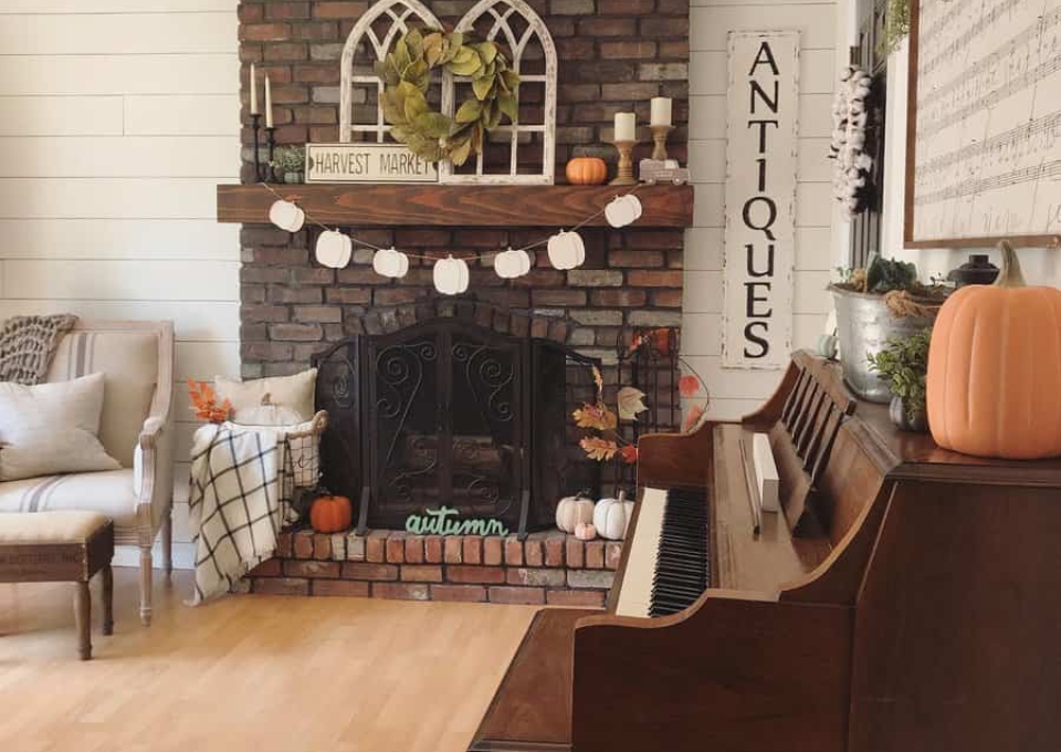 Rustic Fireplace Hearth Ideas Makinghomemyhappyplace