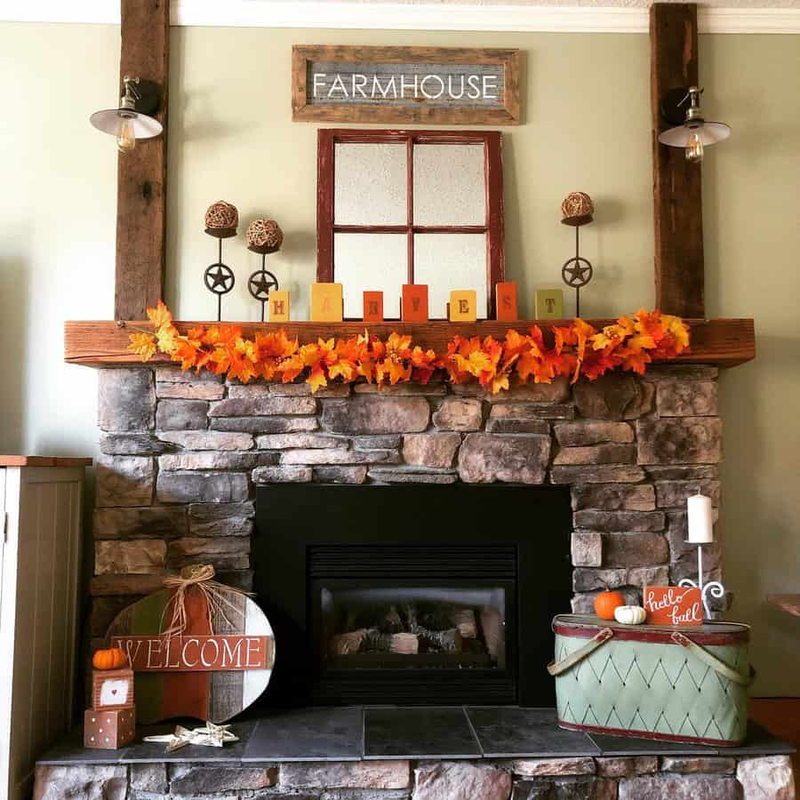 Rustic Fireplace Hearth Ideas Rustageabby