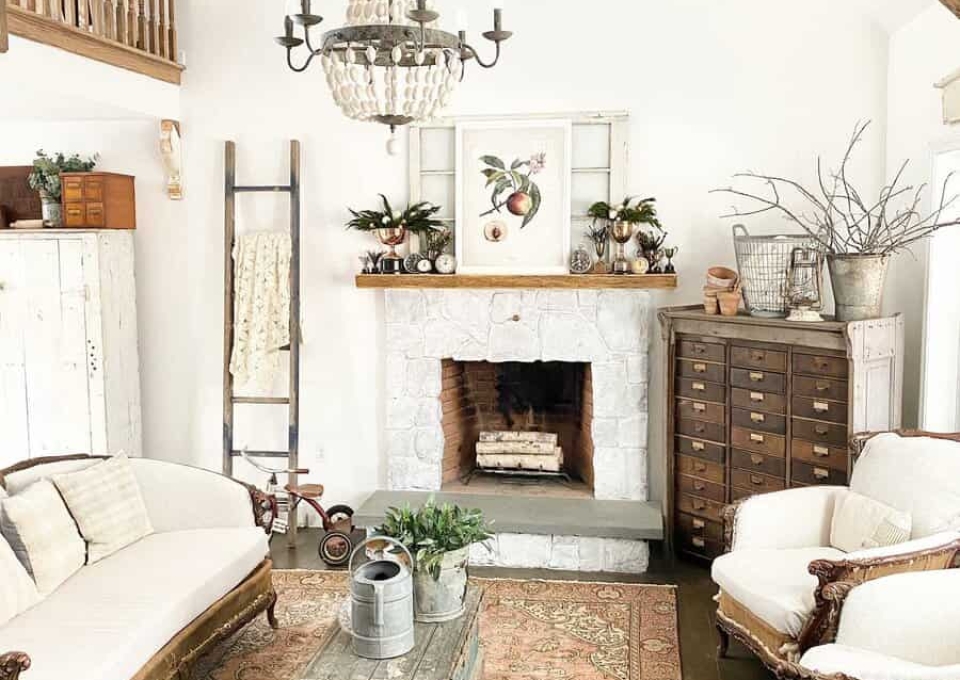 Rustic Fireplace Ideas Thelittlewhitefarmhouse