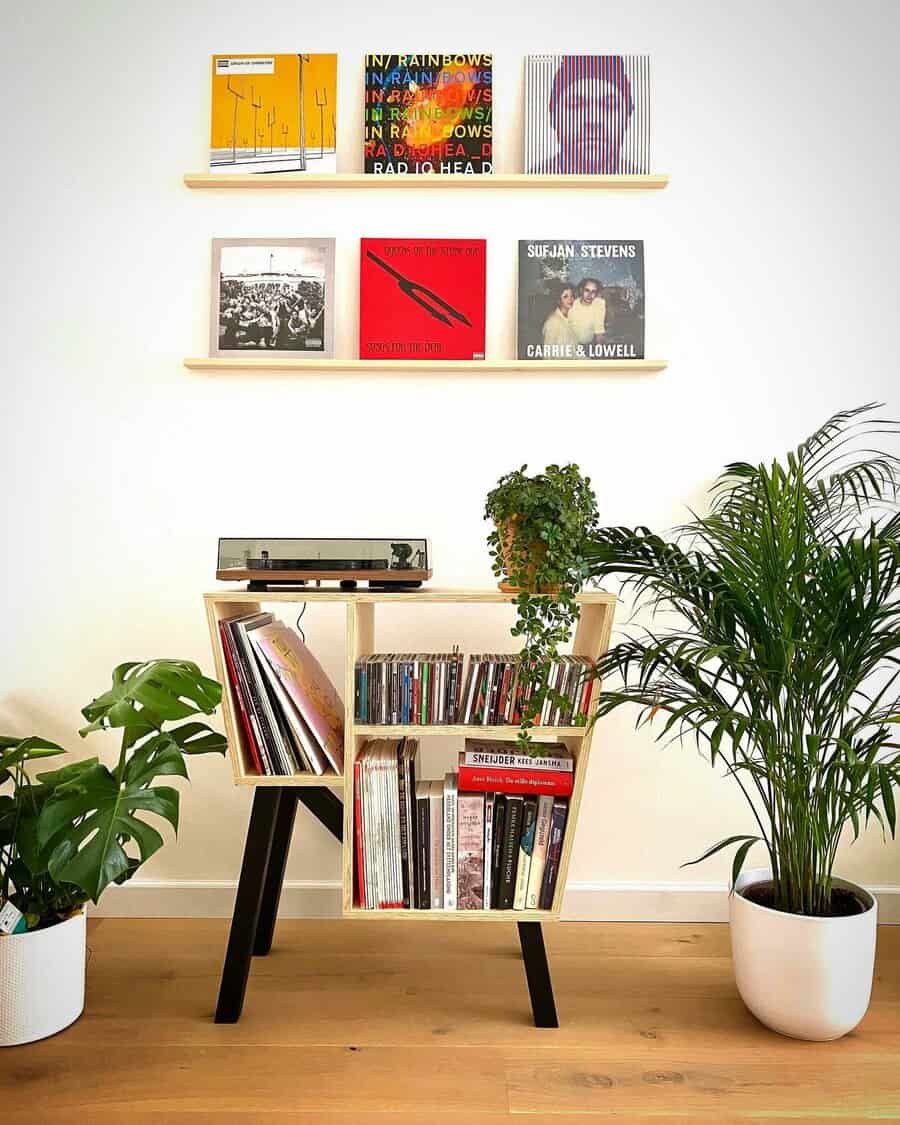 Small Record Storage Ideas Plaatwerkdesign