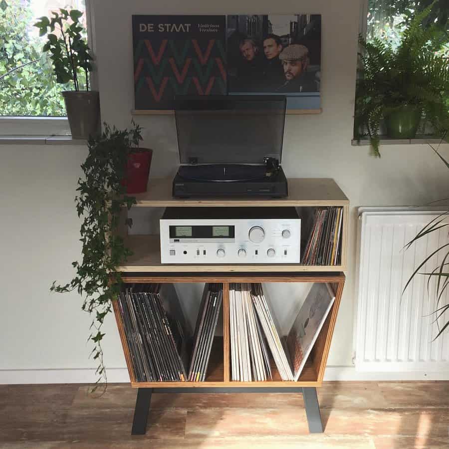 Small Record Storage Ideas Plaatwerkdesign