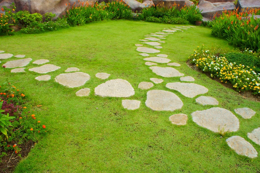 Stepping Stone Garden Path Ideas