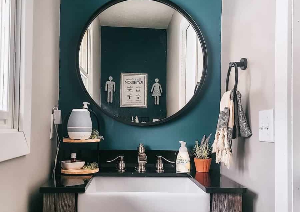 Teal Bathroom Paint Ideas Barkridgehome