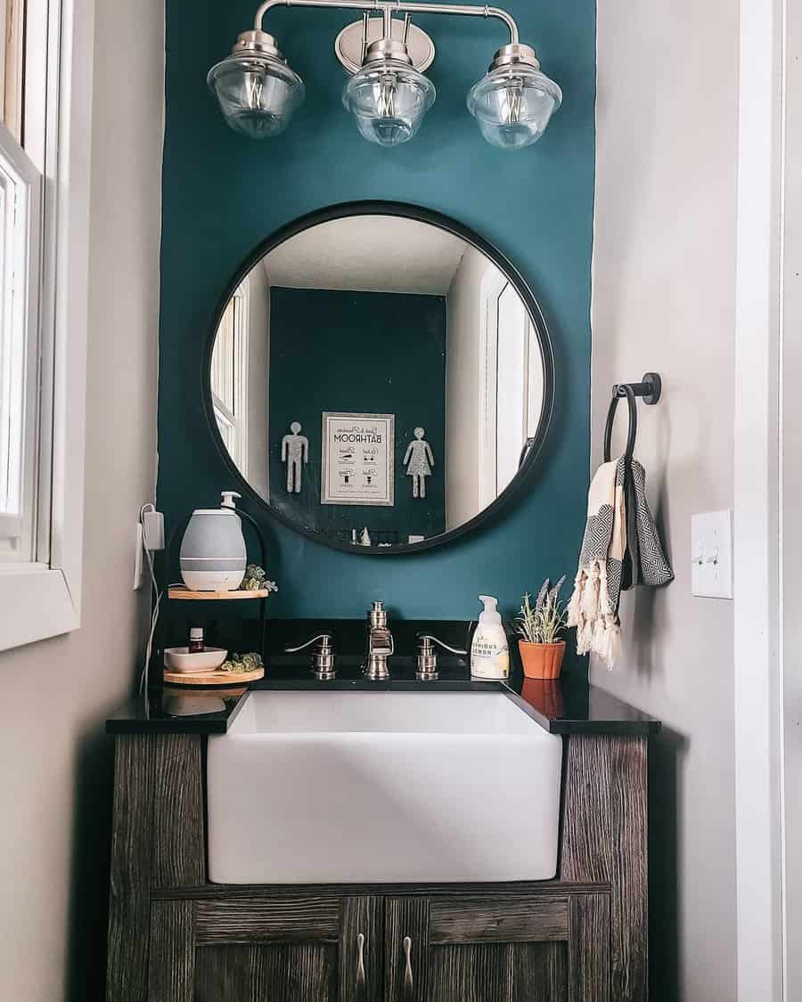 Teal Bathroom Paint Ideas Barkridgehome