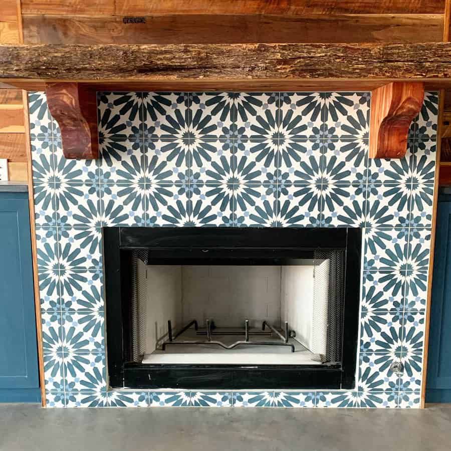 Tile Fireplace Hearth Ideas Gregoryscarpets