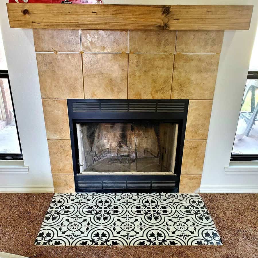 Tile Fireplace Wall Ideas Al Xdomenici