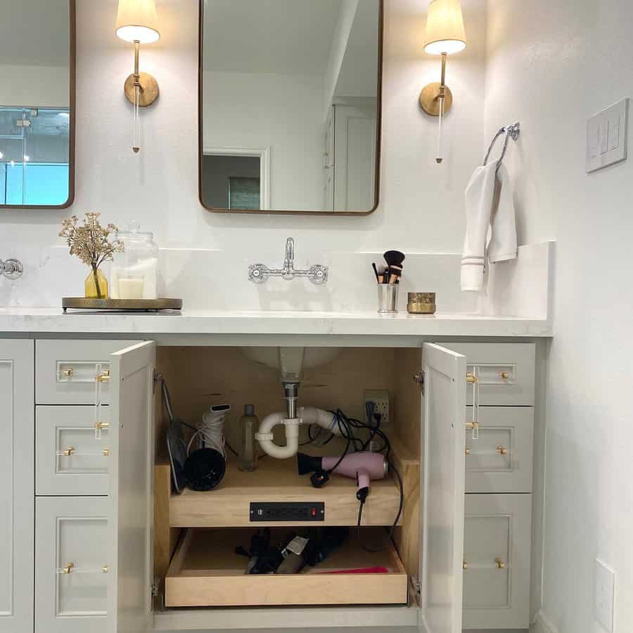 Under Sink Small Bathroom Storage Ideas Studiofain