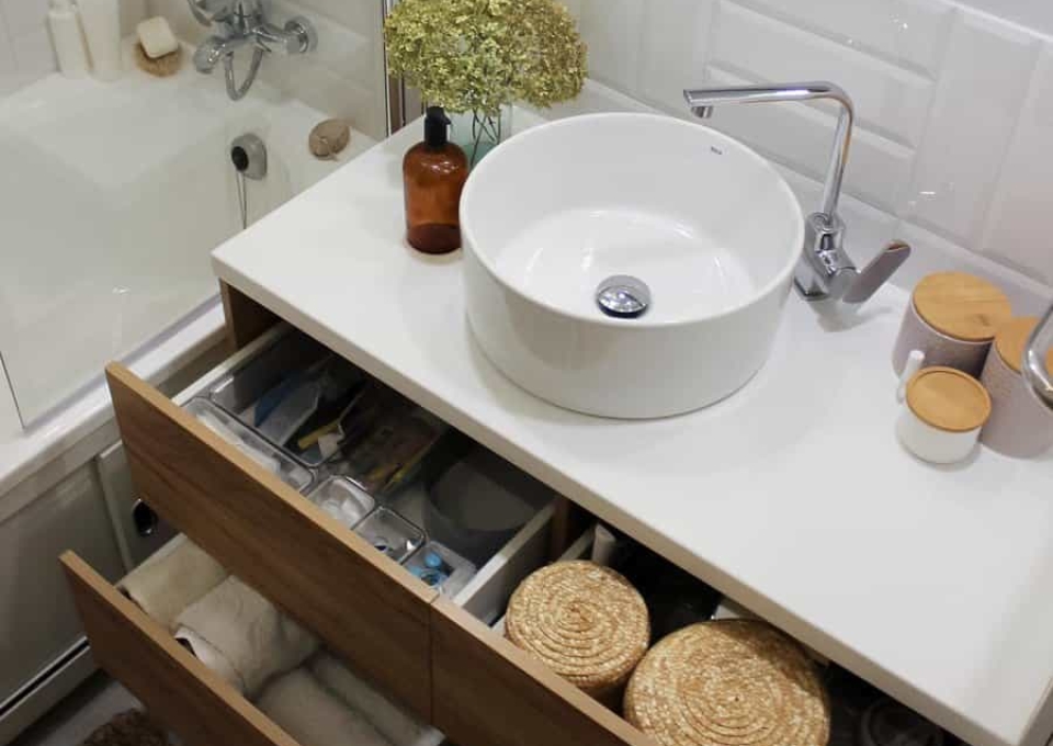 Under Sink Small Bathroom Storage Ideas Kristina Sofka