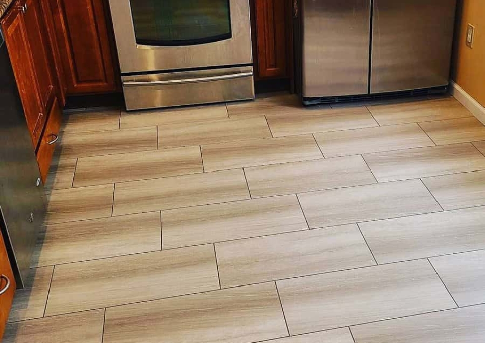 Vinyl Kitchen Floor Tile Ideas Absoluteflooring Yorktown