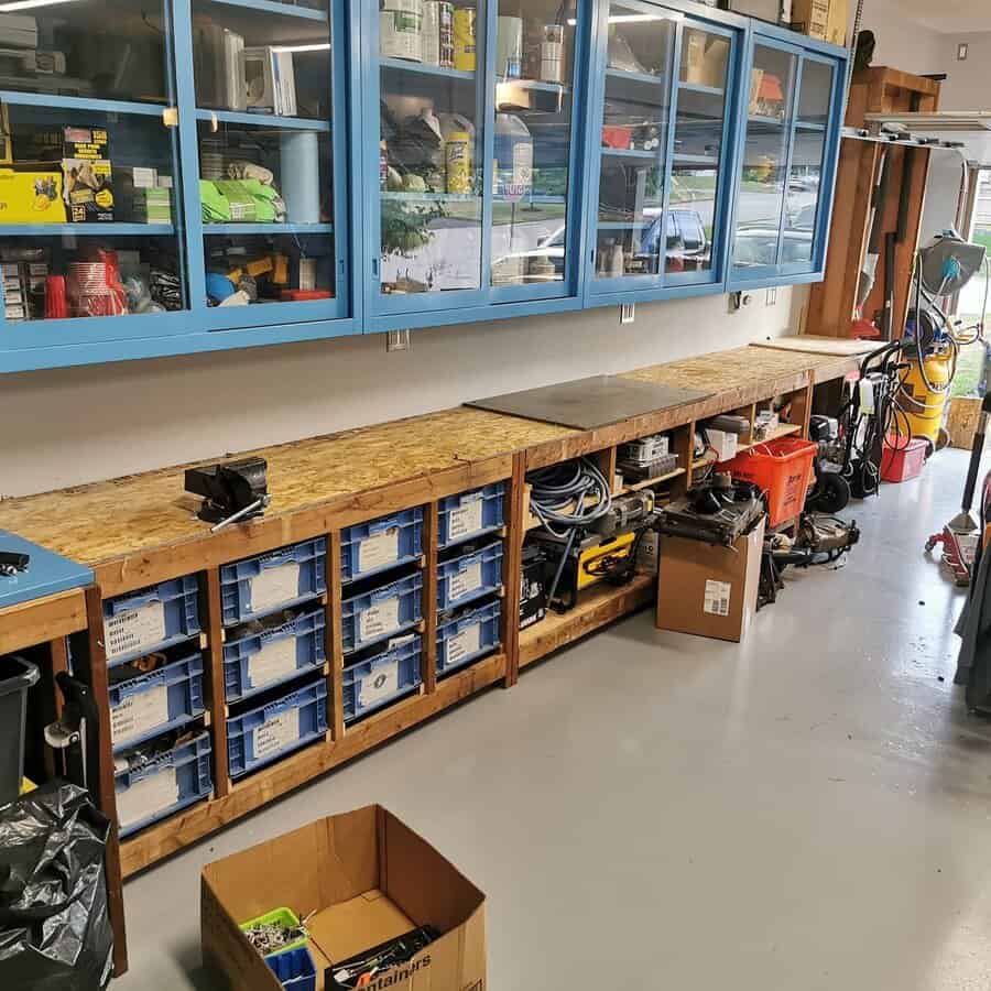Wall Mount Garage Workbench Ideas Addicted To Projects