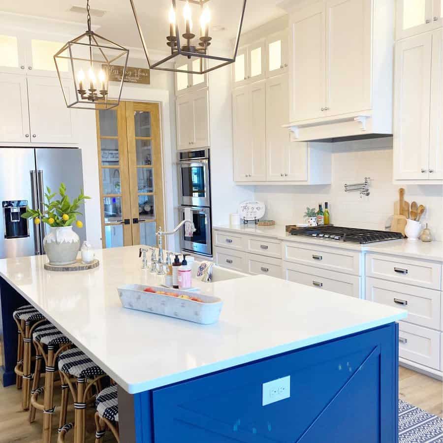 White Painted Kitchen Cabinet Ideas Docksidefarmhouse