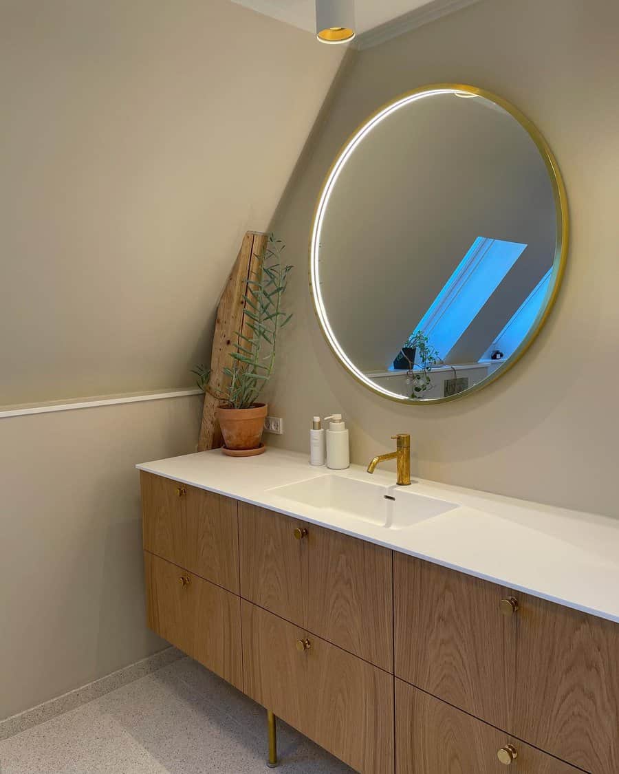 Wood Bathroom Cabinet Ideas Studiofjorten