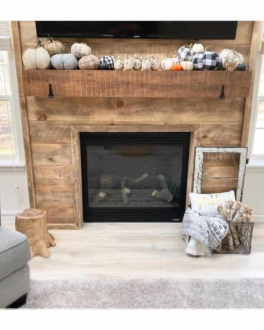 Wood Fireplace Wall Ideas Ezmountain Woodworking