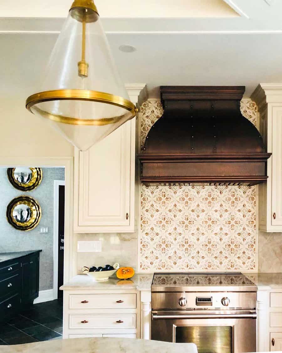 Wood Kitchen Hood Ideas Lesliehayesinteriors