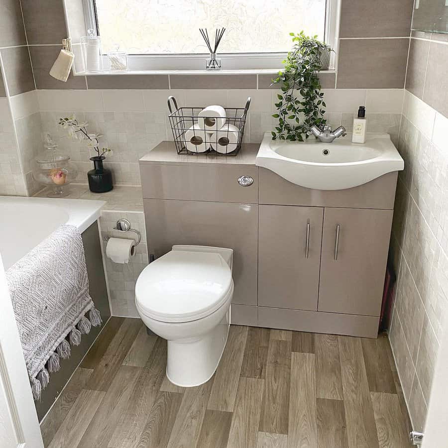 Floor Wood Small Bathroom Ideas On A Budget Homeintheborough