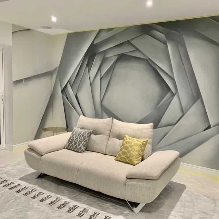 Living Room Wall Mural Ideas Gnashermurals