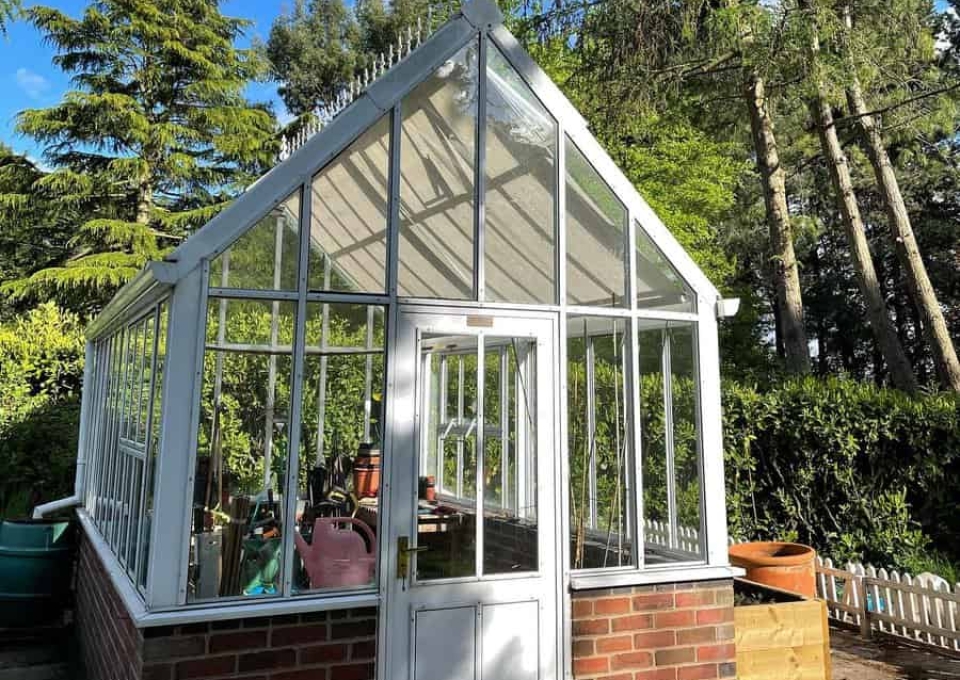 Metal Greenhouse Ideas Hasle Mere Gardens