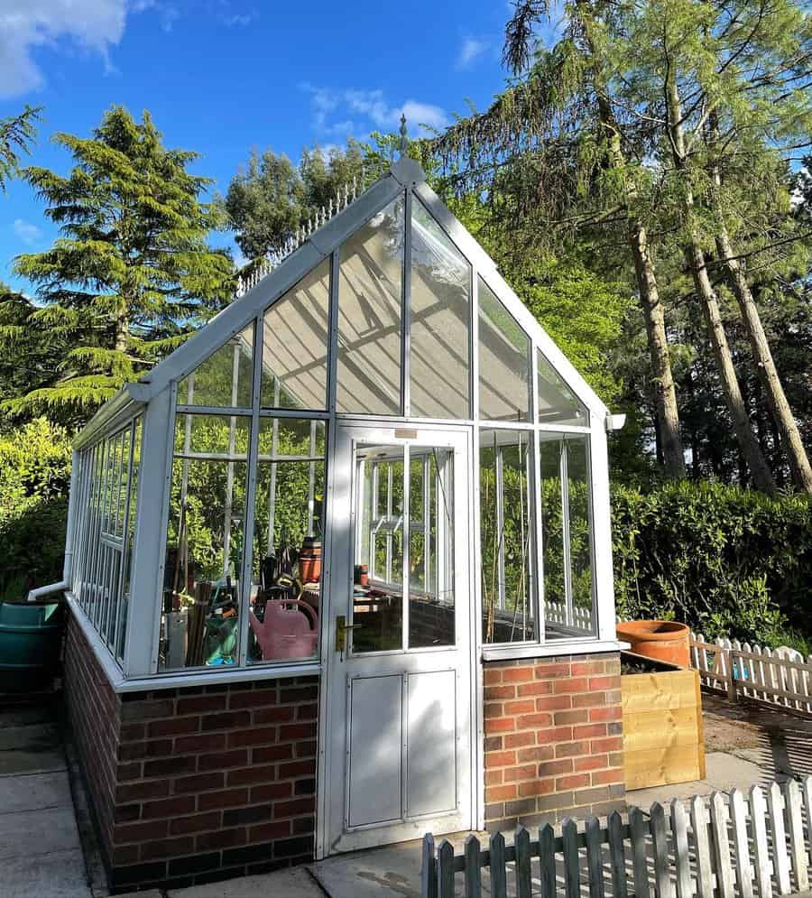 Metal Greenhouse Ideas Hasle Mere Gardens