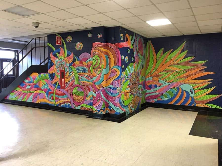 School Wall Mural Ideas Joepimentelart