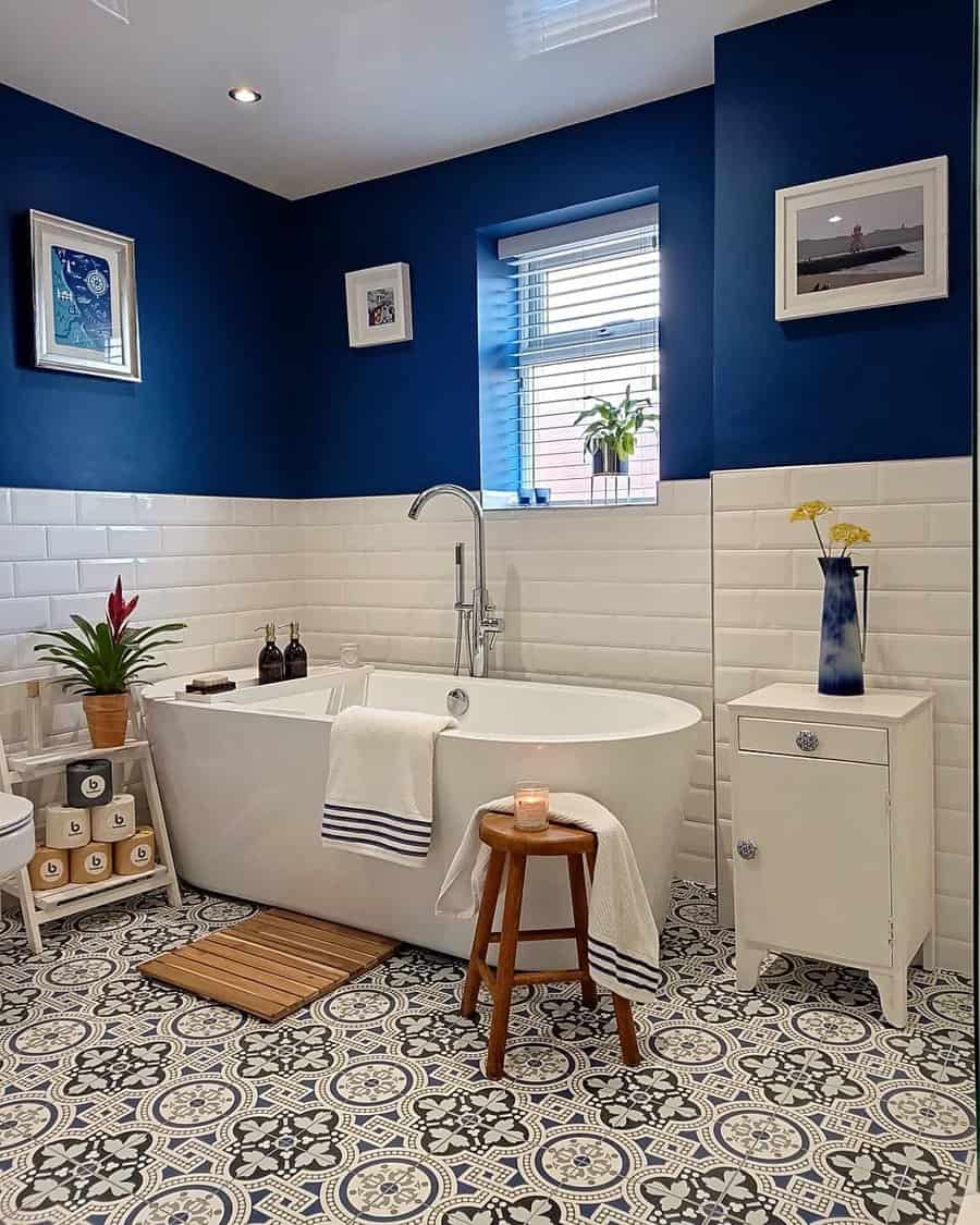 Color Bathroom Wall Ideas Victorianhouse