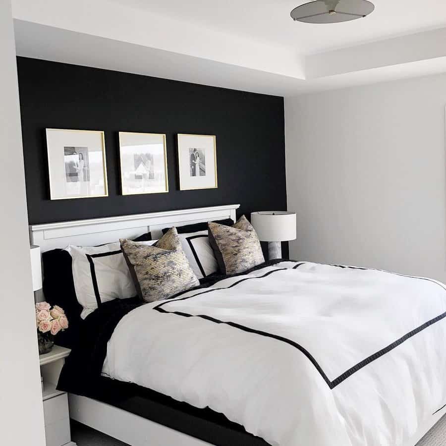 Contemporary Black And White Bedroom Ideas Chloewaind