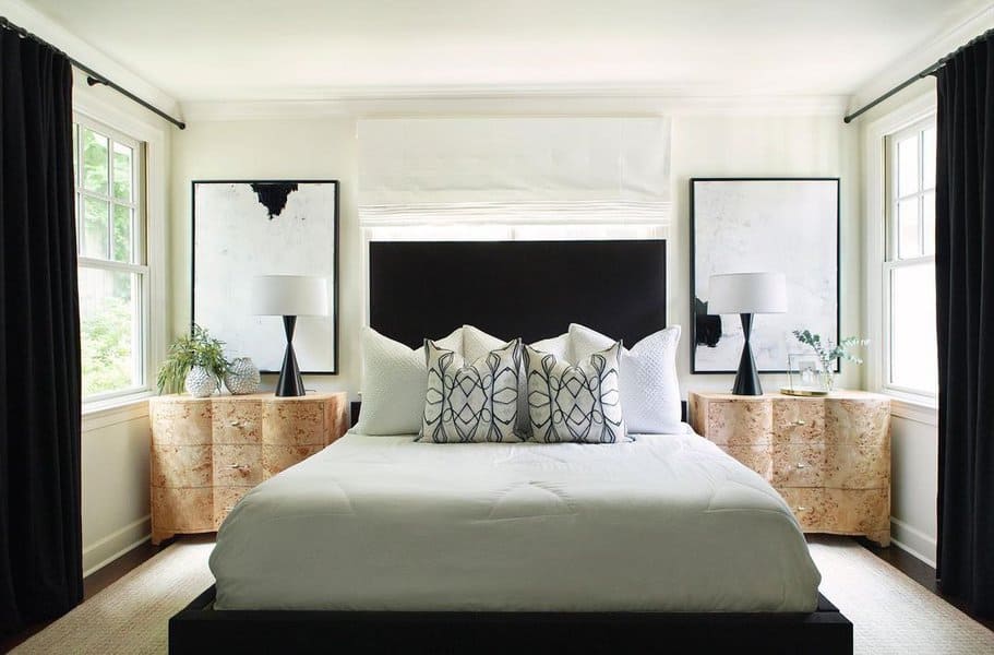 Contemporary Black And White Bedroom Ideas Jillwhitedesigns